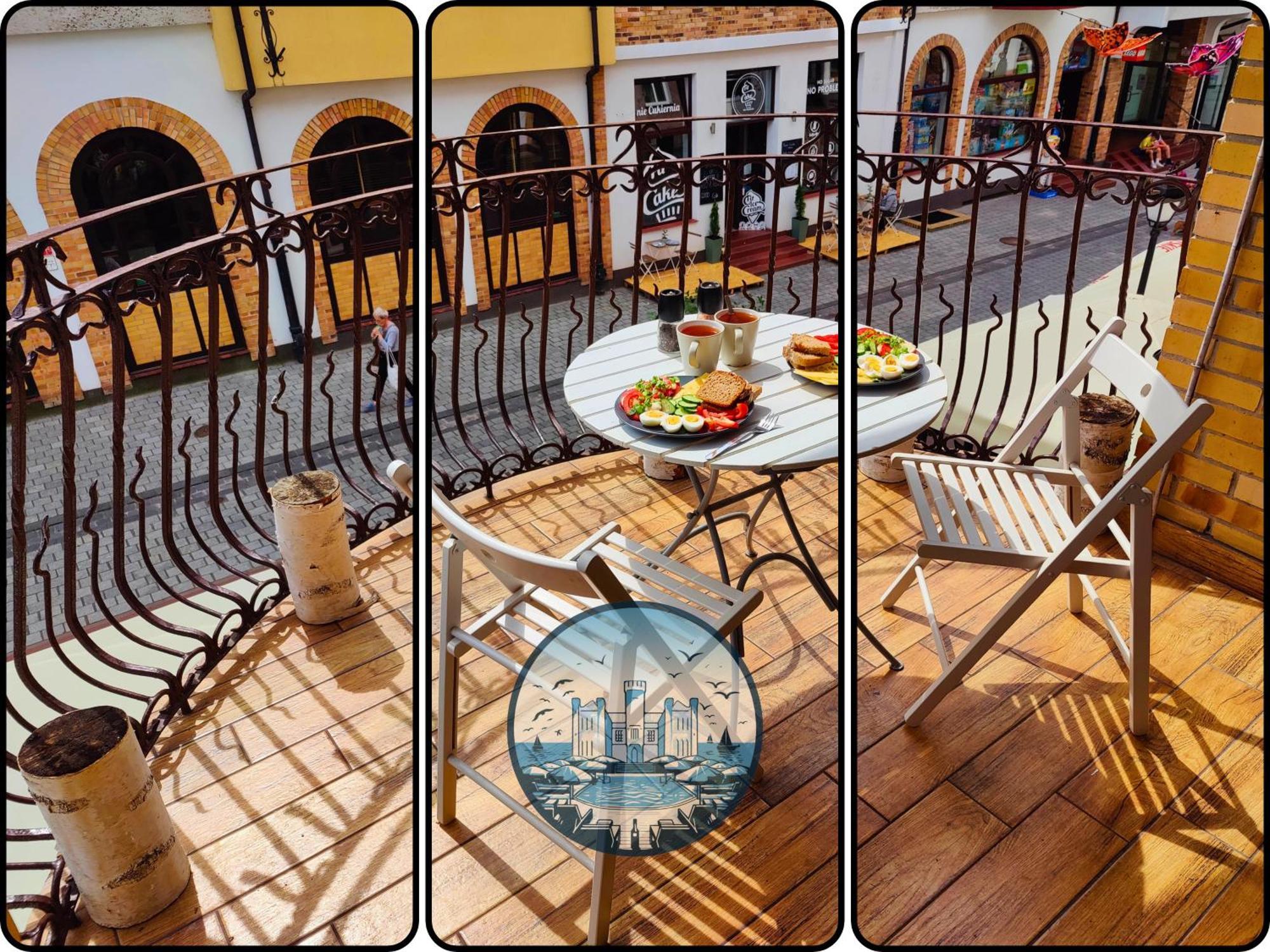 Hall Bliss - Premium Z Balkonem I Widokiem Na Ratusz Apartment Kolberg
